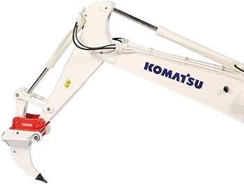 Amazon.com: NZG for Komatsu PC1250-11 Excavator White 1/50 DIECAST